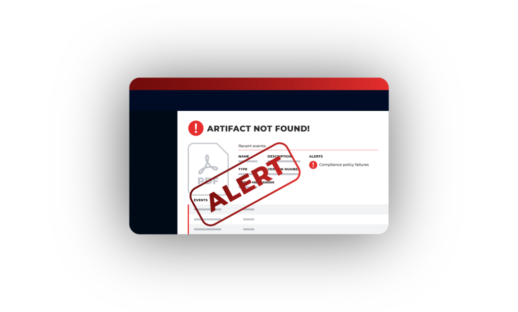 DataTrails Instaproof | Data Provenance | Data Lineage RKVST Drag Drop Verify Artifact NOT found 1024x617 1